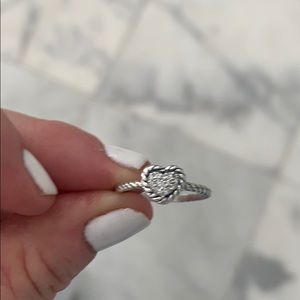 David Yurman heart ring